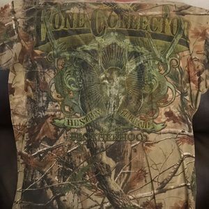 Real Tree Camo Bone collector T shirt